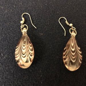 Glass Raindrops Earrings